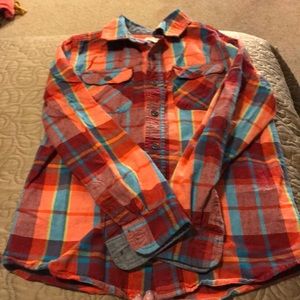 Boys Long sleeve button down